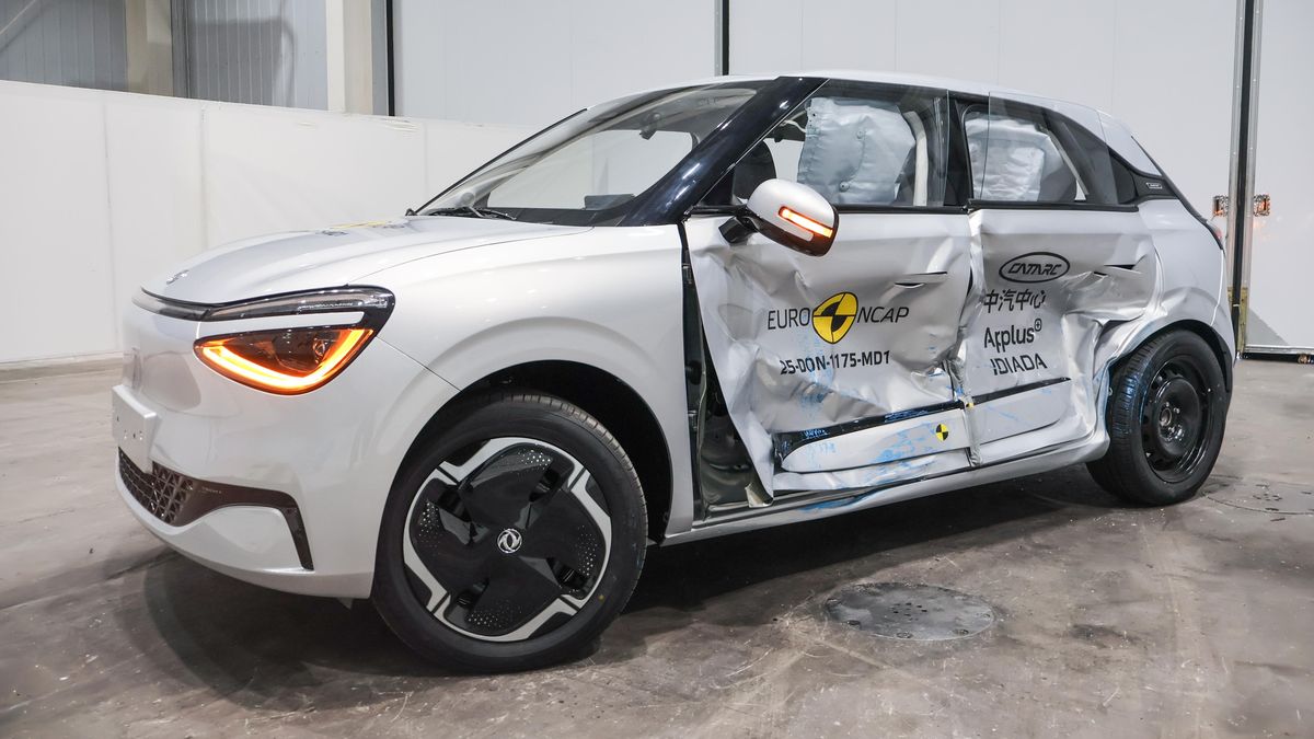 Něco za něco: Je to sice jeden z nejlevnějších elektromobilů na českém trhu, v nárazových testech ale propadl
